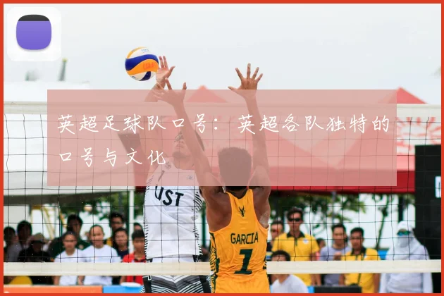 英超足球队口号：英超各队独特的口号与文化