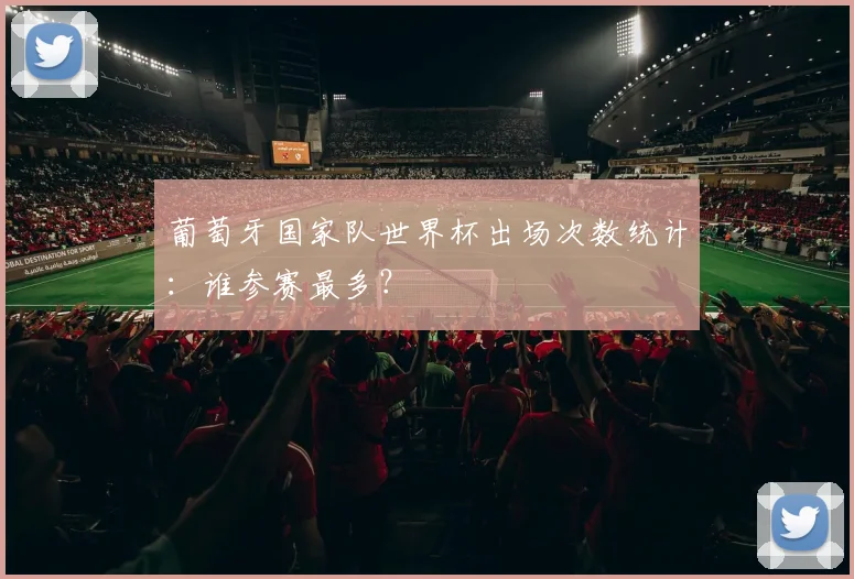 葡萄牙国家队世界杯出场次数统计：谁参赛最多？